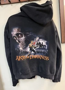 Sudadera con capucha Army of Darkness 2006 M Ash vs. Sudadera Evil Dead Hot Topic Horror - Imagen 1 de 9