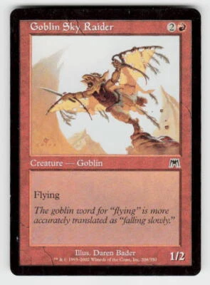 Onslaught #208 Goblin Sky Raider - Image 1 of 2