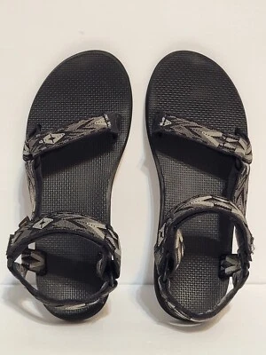 Босоножки женские TEVA 10 оригинальные универсальные с ремешками туристические черные серые серые 1003987 - Изображение 1 из 4