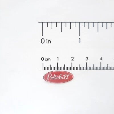 RC 1/14 1/10 TRUCK EMBLEM Handcrafted Scale Realistic Badge Tamiya Hauler TRX6 - Image 1 of 4