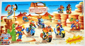 Die Motocoyoten 🍀 1 Satz Ferrero BPZ - Bild 1 von 1