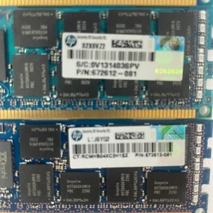 Lot of 4 - 672612-081 HP 16GB (1x16GB) 2Rx4 PC3-12800R DDR3-1600 ECC Memory Dimm - Picture 1 of 2