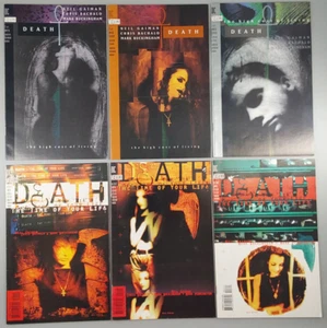 Death The High Cost of Living & The Time of Your Life Complete Set Vertigo DC - Picture 1 of 16