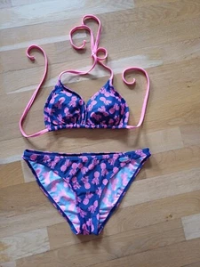 Bikini Firefly , Blau Mit Ananas Muster, Gr.40 - Bild 1 von 8