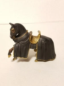Schleich Black Knight Horse World of Knights Collection Retired 2003 - Picture 1 of 5