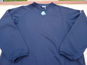LEICESTER BLAUE SOCKEN BASEBALL MAJESTÄTISCH THERMABASE PULLOVER TRAINING TOP XLARGE - Bild 1 von 5