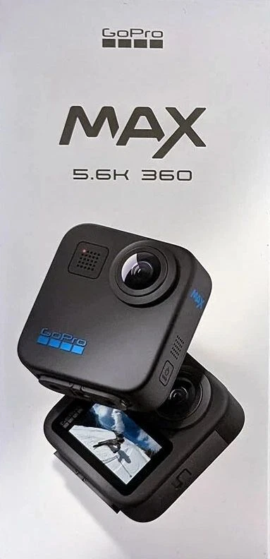 GoPro CHDHZ-203-TH MAX Waterproof 360 Traditional Action Camera, Black - Image 1 of 1