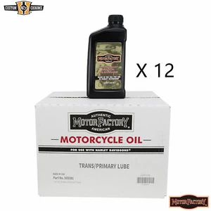 12 Quarts Motor Factory Gear and Chaincase Lube Fits For Harley Sportster Models - Picture 1 of 5