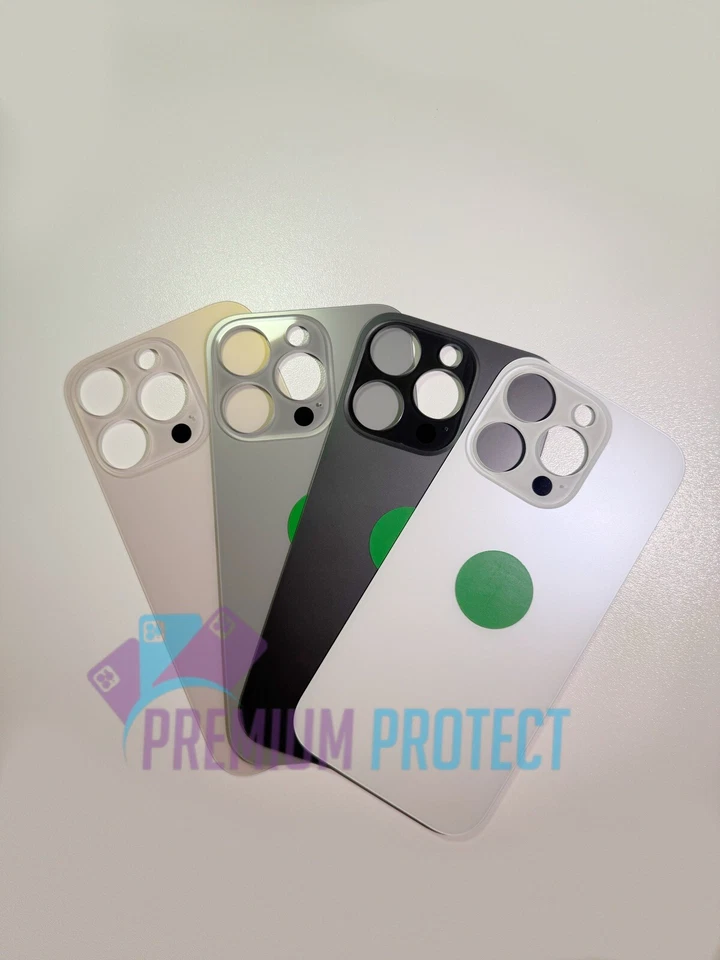 PREMIUM.PROTECT OEM Backcover Glas Rückseite Akkudeckel iPhone 16 Pro | 16 Pro Max Big Hole