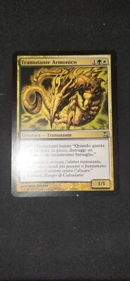 MTG Harmonic Sliver Time Spiral PLD White Green Uncommon Foreign Maybe Spanish - Image 1 of 2