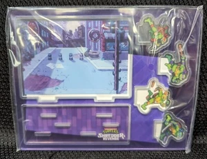 Soporte de acrílico Teenage Mutant Ninja Turtles Shredder's Revenge Promo Sin usar - Imagen 1 de 5