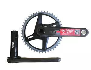 SRAM Force AXS Kurbelgarnitur 172,5mm 12-fach 46t DUB 1x Gravel Road 8 Bolt Fit Power - Bild 1 von 11