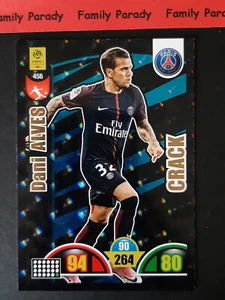 Dani Alves 456 crack Psg Paris Card Panini Adrenalyn XL Foot France L1 2018 19 - Picture 1 of 2