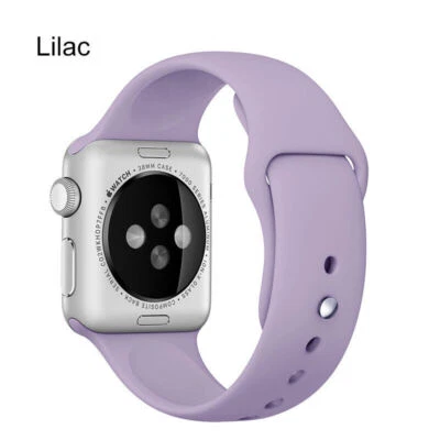 Silicone Band Strap For Apple Watch iWatch Sports Series 11 10 9 8 7 6 5 4 SE 3 - Image 1 of 3