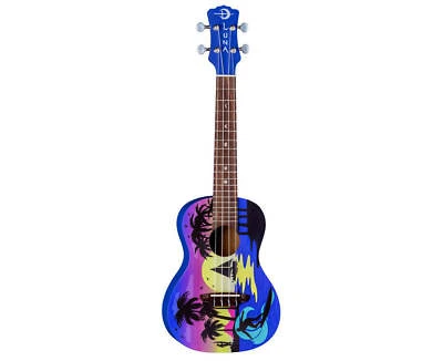 Luna Guitars Kauwela Summer Concert Acoustic Ukulele - Image 1 of 4