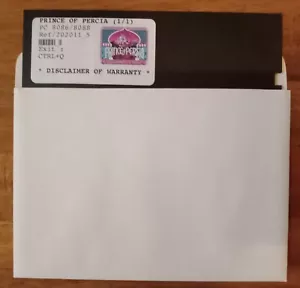 New PRINCE OF PERCIA CGA Version for 8088/8086 PC DOS 3.3 (MS-DOS IBM) - Imagen 1 de 1
