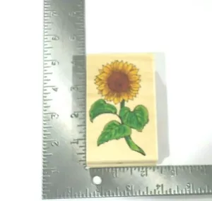 Estampilla de goma Stamp Affair J787 girasol - Imagen 1 de 4