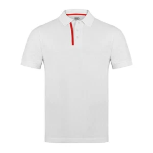Original Audi Sport Poloshirt, Herren, weiß, B-Ware, ohne OVP - Bild 1 von 5
