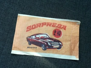 Bustine Sorpresa Vintage Targhe Storiche ANNI 60 70 AUTO MACCHINE - Foto 1 di 5