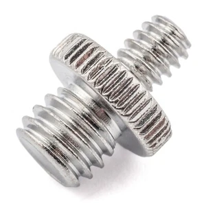 3/8" Male To 1/4" Male Tripod Adaptor Screw Thread Mount Photography Accessory - Picture 1 of 3