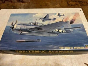 Hasegawa TBF/TBM-1C Avenger..MINT...1/72...Kit 51333...Factory Sealed - Picture 1 of 2