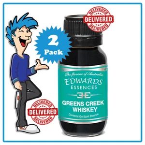 Greens Creek Whiskey x 2 Pack Spirit Essence Flavouring By Edwards Essences - Picture 1 of 7