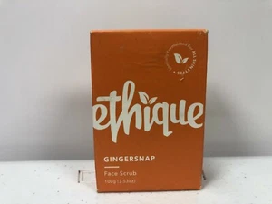 Ethique Gingersnap Face Scrub 3.53 oz - Eco-Friendly (4 Oval bars per box) - Picture 1 of 8