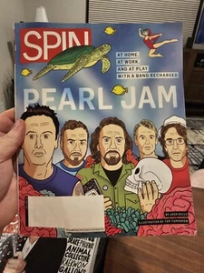 October 2009 Spin Magazine Pearl Jam (Top) - Picture 1 of 4
