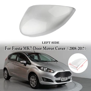 Funda tapa con espejo retrovisor lateral del conductor izquierdo para Ford Fiesta MK7 2008-17 - Imagen 1 de 6