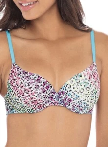 No Boundaries Damen Push Up BH mit Spitze Mehrfarbig Größe 36DD - Bild 1 von 4