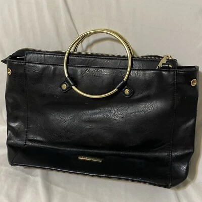 BCBGeneration Black Faux Leather Bag - Image 1 of 4
