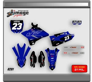 Kit de calcomanías de pegatinas gráficas Yamaha YZ 125 250 2015-2021 - Imagen 1 de 2