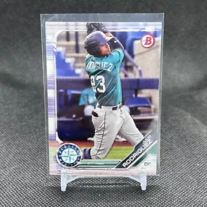 2019 Bowman Draft Julio Rodriguez 1st Year Seattle Mariners ROY #BD-60 QTY - Picture 1 of 2