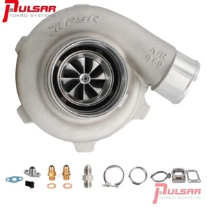 Pulsar PSR2860 GEN2 Ball Bearing Turbo Stainless Steel Vband 0.82A/R+T25 Adapter - Picture 1 of 14