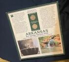 2010 Arkansas Hot Springs National Park State Quarters und Briefmarken 