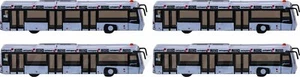 (Sehr selten) 1:400 Fantasywings Swiss Airport Personenbus (4in1 Set) - Bild 1 von 1