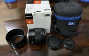 Sony E 50mm f/1.8 OSS Black Prime Lens For APS-C Camera — With Case — USA