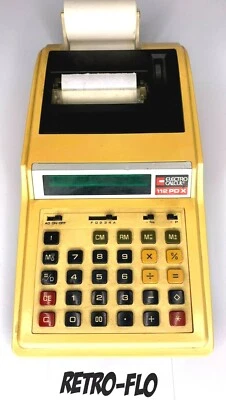Machine A Calculer - Calculatrice - Electro Calcul 112 PD X - Vintage - Photo 1/2