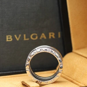 Bulgari B - Zero 1 Ring - 3 Band in 18KT Weißgold - Gr. 56 mit Bulgari Box - Bild 1 von 6
