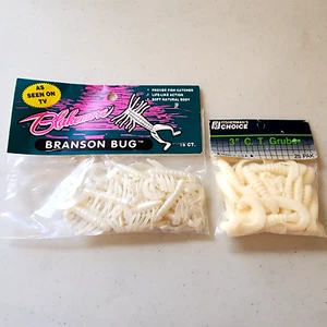Fisherman’s Choice 3" C. T. Grubs & Blakemore Branson Bug NOS USA Fish Fishing - Picture 1 of 8