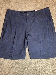 NEW Men's Pebble Beach Dry-Luxe Navy Blue Performance Golf Shorts Size 36 - Picture 1 of 6