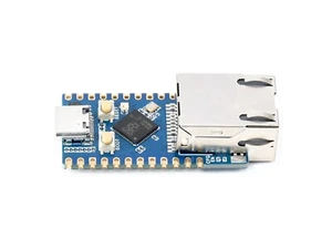 Waveshare RP2040-ETH Mini Development Board, RP2040 Ethernet Port Module - Photo 1/12