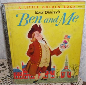 1954 First Edition A Little Golden Book Ben and Me - Picture 1 of 3