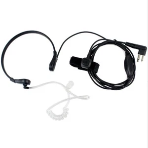 Throat Vibration Mic Acoustic Tube for Motorola Radio EP350 PR400 CT450 BPR40 A8 - Bild 1 von 1