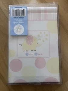 Baby Brag Fotoalbum Buch 4" x 6" Fotos fasst 24 Mädchen rosa gelb - Bild 1 von 4