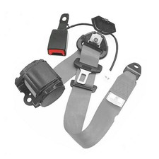47 mm 3 Point Retractable Car Safety Seat Belts Lap Heavy-Duty Nylon Straps Usa