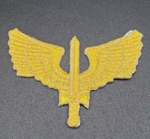 VINTAGE BRASIL BRASILIANISCHE LUFTWAFFE MILITÄR FLÜGEL WAPPEN UNIFORM PATCH RARITÄT - Bild 1 von 2