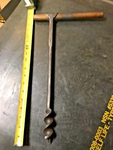 Antike Schiffsbohrschnecke - 18 Zoll lang - Bild 1 von 4