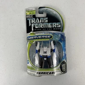 TRANSFORMERS:DARK OF THE MOON CYBERVERSE DECEPTICON Barricade LEGION CLASS - Picture 1 of 4