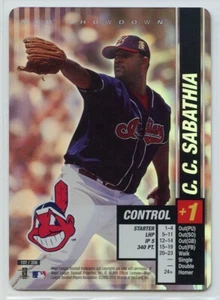 Tarjeta de juego MLB Showdown Foil 2002 - #107 - C.C. Sabathia - Indios de Cleveland - Imagen 1 de 1